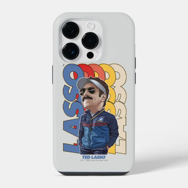 Coque iPhone Ted Lasso | Lasso Bobblehead (Verso)
