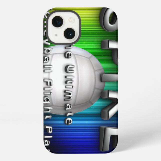 Coque iPhone TEE Volleyball Flight Plan (Verso)