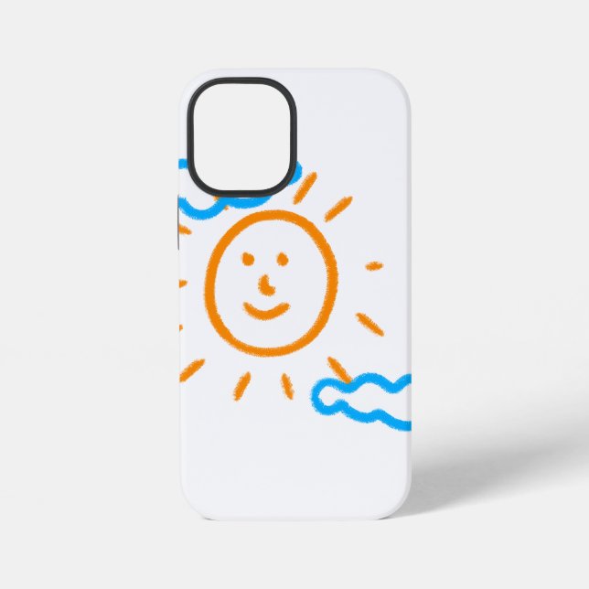 Coque iPhone Télécharger des enfants Dessiner Transformer des e (Verso)