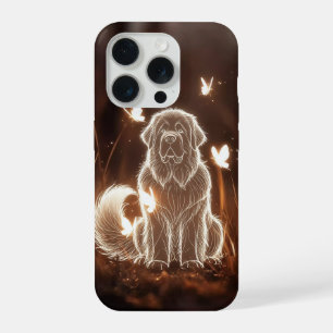 Coque iPhone 15 Pro Téléphone Glow