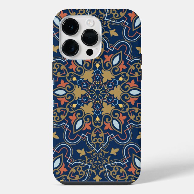 Coque iPhone Téléphone Motif oriental (Verso)