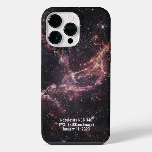 Coque iPhone Télescope spatial James Webb NGC 346 (image NIRCam (Verso)