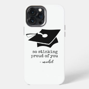 Etui iPhone 13 Pro Max Tellement fiers de vous drôle de remise de diplôme
