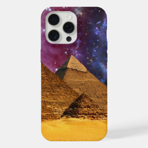 Coque iPhone 15 Pro Max tempête cosmique au-dessus de l'égypte
