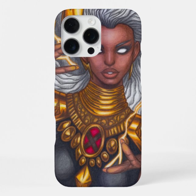 Coque iPhone Tempête ~ Ororo Munroe (Verso)