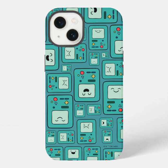Coque iPhone Temps d'aventure | Motif BMO (Verso)