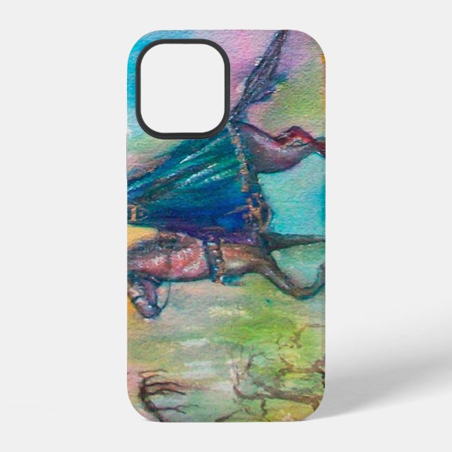 Coque iPhone TEMPTATION / Chevalier sombre (Verso)