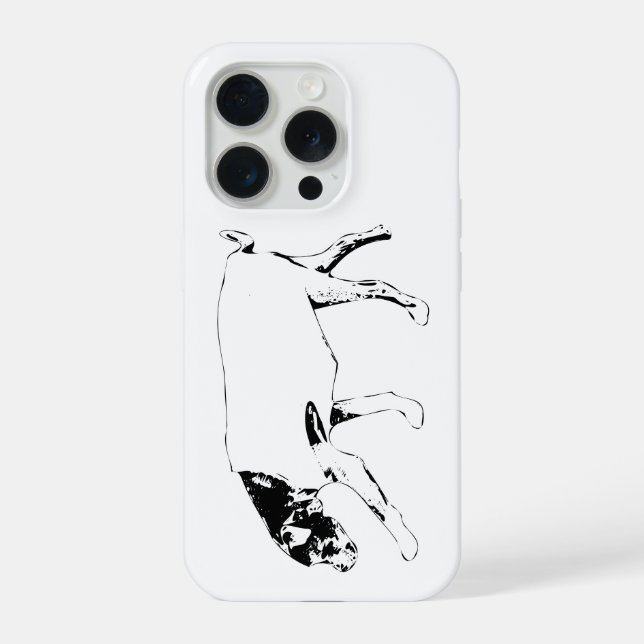 Coque iPhone Tenant une calme familiarité (Verso)