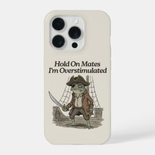 Coque iPhone 15 Pro Tenez Bon Les Amis Grenouille Sensibilisation à l'