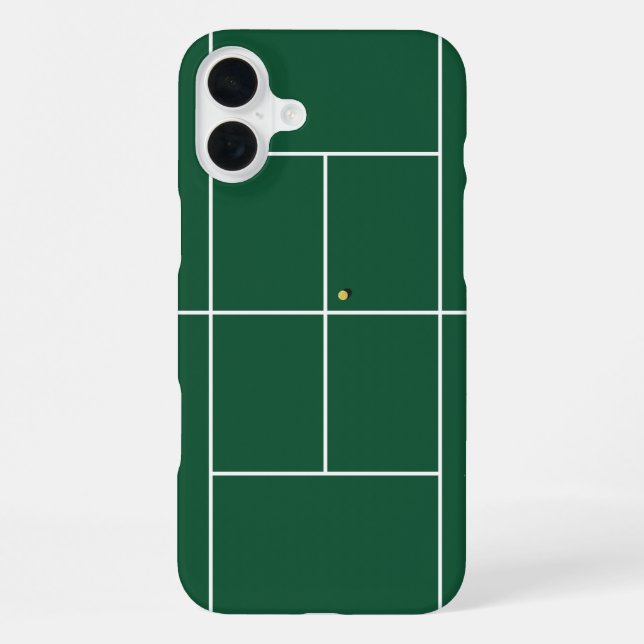 Coque iPhone Tennis Créatif (Verso)