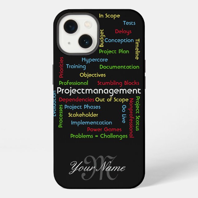 Coque iPhone termes de gestion de projet pour les chefs de proj (Verso)