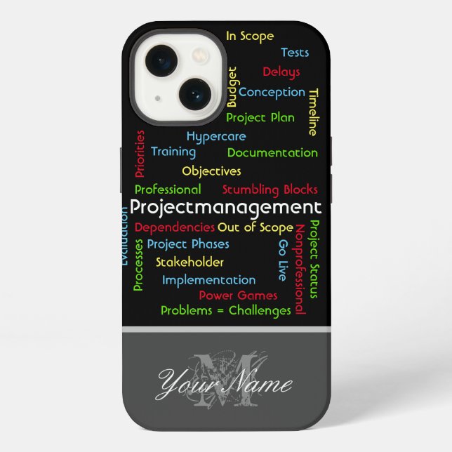 Coque iPhone termes de gestion de projet pour les chefs de proj (Verso)