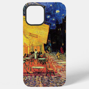 Coque iPhone 12 Pro Max Terrasse de café la nuit par Vincent van Gogh