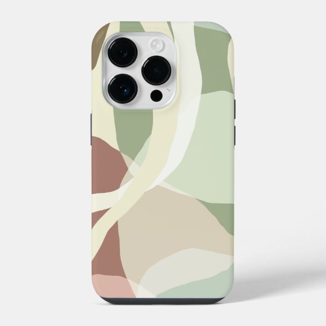 Coque iPhone Terre abstraite (Verso)