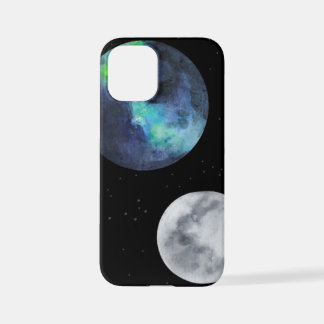 Coque iPhone 12 Mini Terre-Lune