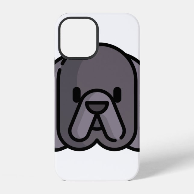 Coque iPhone Terre-Neuve (Verso)