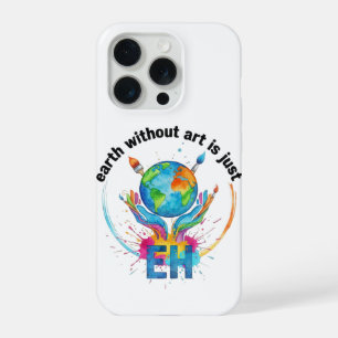 Coque iPhone 15 Pro Terre sans art est juste eh cadeau d'artiste créat