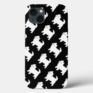 Etui iPhone 13 Terrier des montagnes occidental mignon - motif de