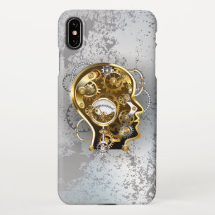 Coque iPhone XS Max Tête de vapeur avec manomètre