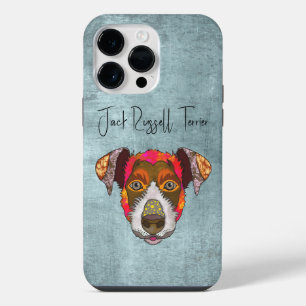 Coque Pour Pour iPhone 14 Pro Max Tête laide de Jack Russell Terrier