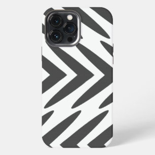Etui iPhone 13 Pro Max Têtes de flèche noires Impression africaine