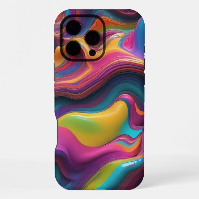 Coque iPhone Têtes de tournage avec une dynamique et dynamique (Verso)