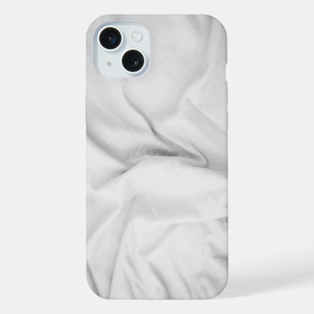 Coque iPhone texture Abstraite de soie (Verso)