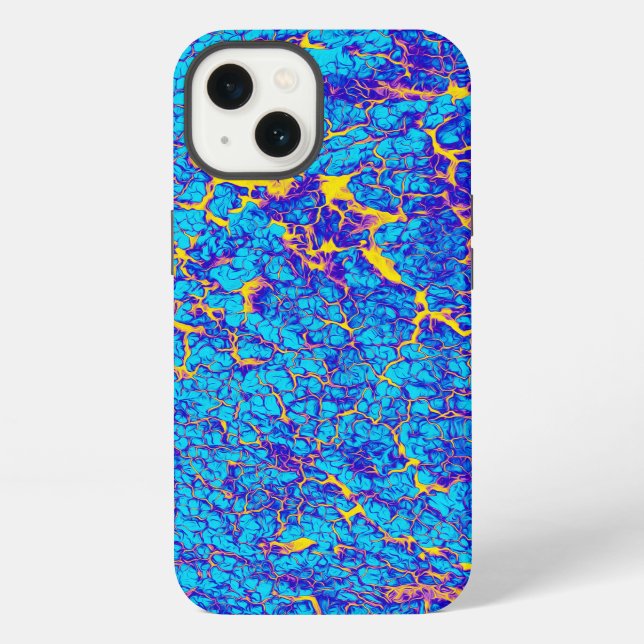 Coque iPhone Texture abstraite distinctive (Verso)