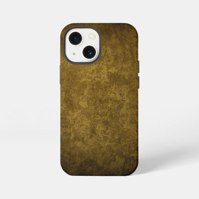 Coque iPhone texture Abstraite en cuir grunge (Verso)