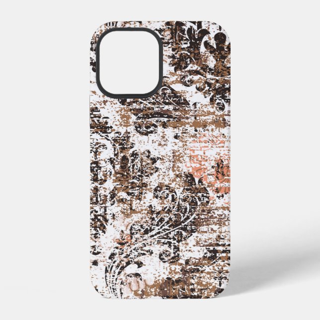 Coque iPhone texture Abstraite ou arrière - plan grunge. Textur (Verso)