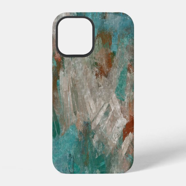 Coque iPhone Texture Abstraite Psychédélique Des Trucs. (Verso)