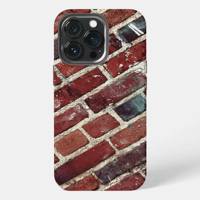 Coque iPhone Texture Cool de mur de briques (Dos)