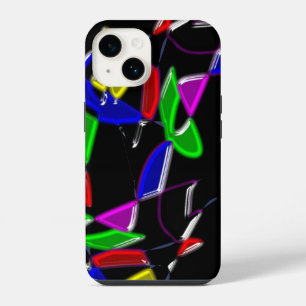 Coque Pour iPhone 14 Texture d'art moderne