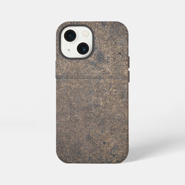 Coque iPhone texture de béton grunge (Verso)