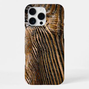 Coque iPhone 16 Pro Max Texture de bois cool unique