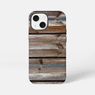 Etui iPhone 13 Mini Texture de bois Photo Cool Unique
