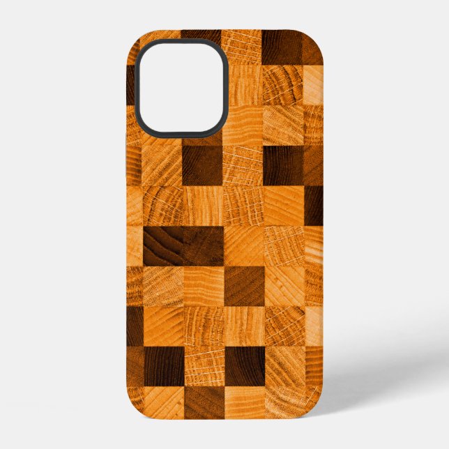 Coque iPhone Texture de fond abstraite de bois provenant des ex (Verso)