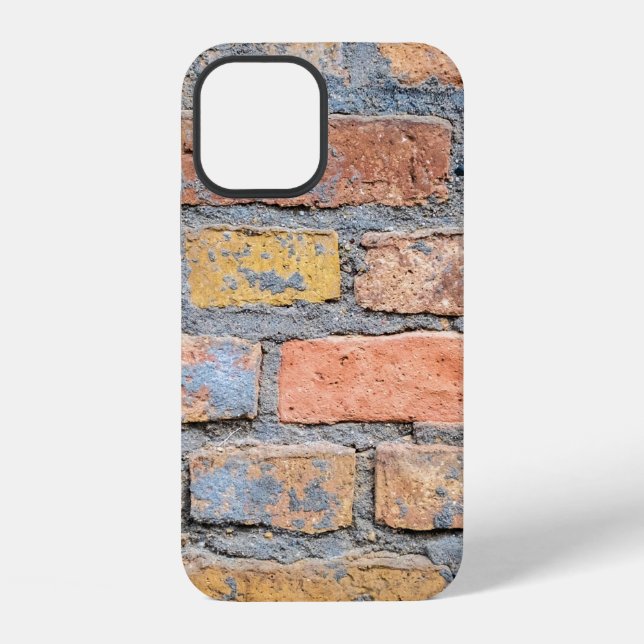Coque iPhone texture de fond de mur en brique anciennearchitect (Verso)