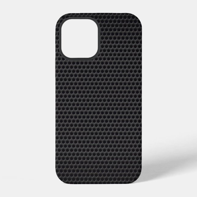 Coque iPhone Texture de fond gris (Verso)