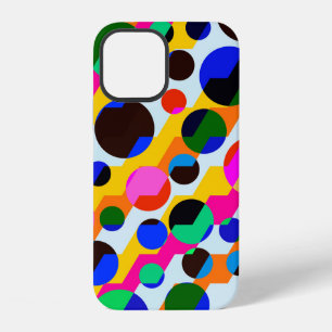Coque iPhone 12 texture de grunge de graffiti magnifique fond abst