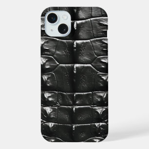 Coque iPhone 15 Plus Texture de peau de crocodile exotique