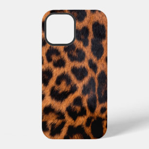Coque iPhone 12 Texture de peau de léopard : Tache de léopard patt