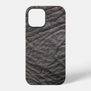 Coque iPhone 12 Texture de peau d'éléphant pachyderme