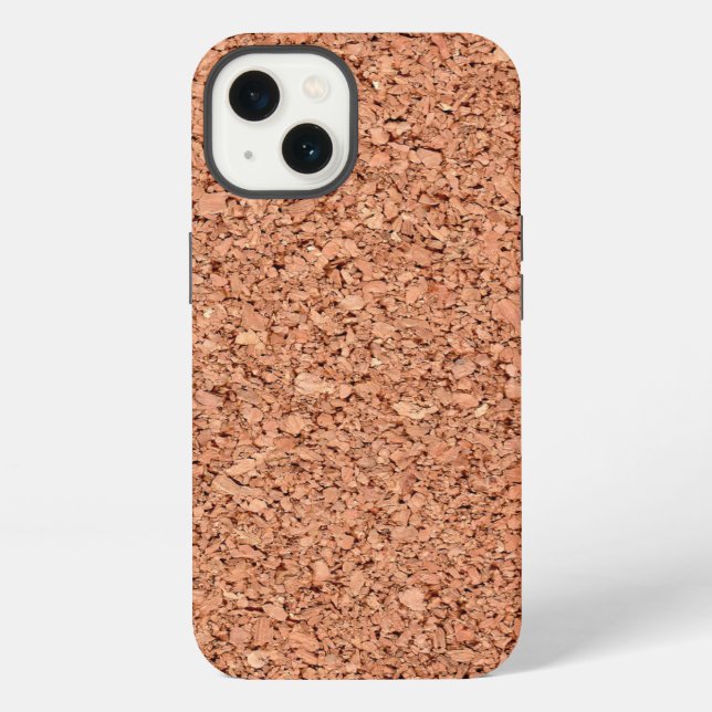 Coque iPhone Texture du carton de liège (Verso)