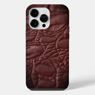 Coque Pour Pour iPhone 14 Pro Max Texture en cuir classique