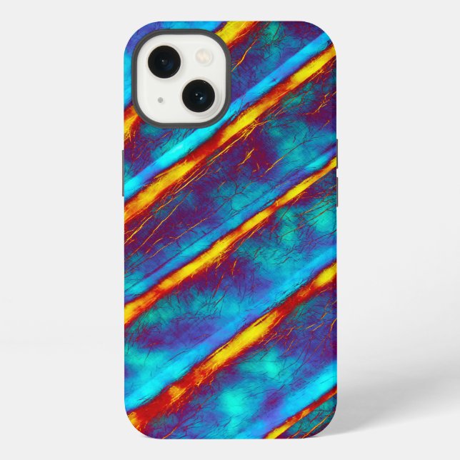 Coque iPhone Texture Fraîche Distinctive (Verso)