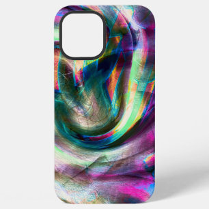 Coque iPhone 12 Pro Max Texture mate courbe lisse de violet à coloré