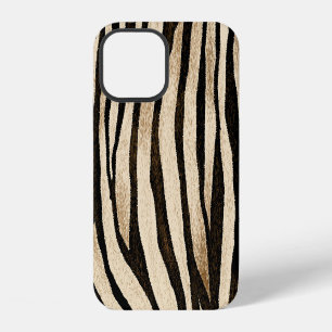 Coque iPhone 12 Texture sans couture de peau de tigre