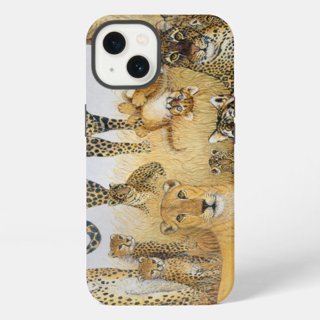 Coque iPhone The Big Cats (Verso)