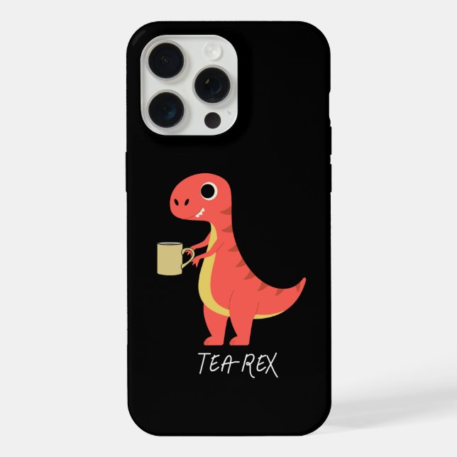 Coque iPhone Thé-Rex (Verso)